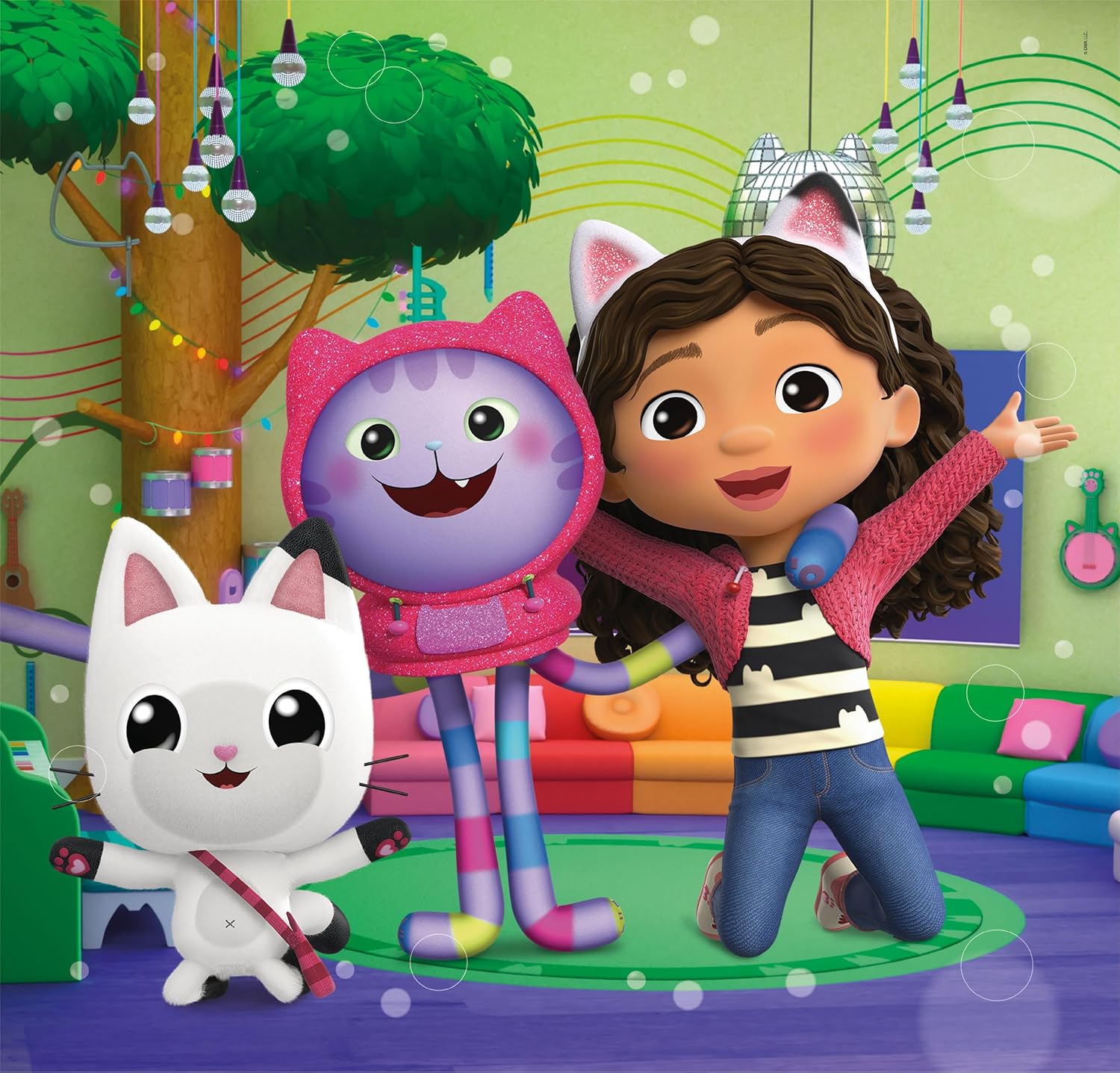 Puzzle 3x48 Piezas, Gabby's Dollhouse - Imagen 4