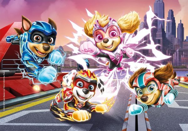 2 Puzzles de 60 Piezas Paw Patrol The Mighty Movie - Imagen 2