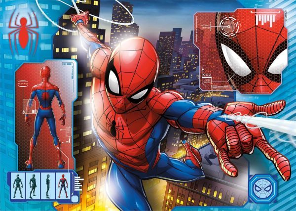 2 Puzzles de 60 Piezas Spiderman - Imagen 3