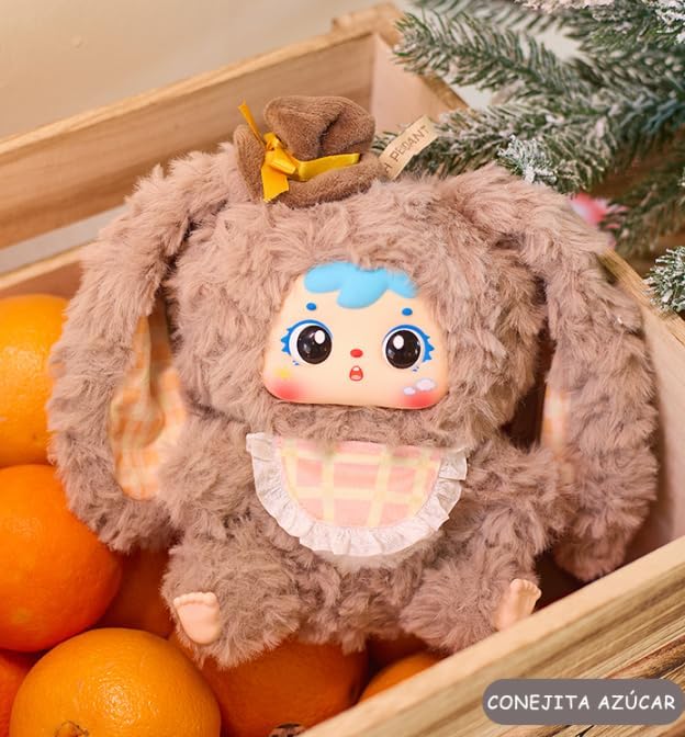 Samuel San XIAO Mao. Caja Sorpresa. Peluche Conejo 18 cm. - Imagen 3