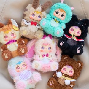 Samuel San XIAO Mao. Caja Sorpresa. Peluche 18 cm, colección Lunar. 7 Modelos