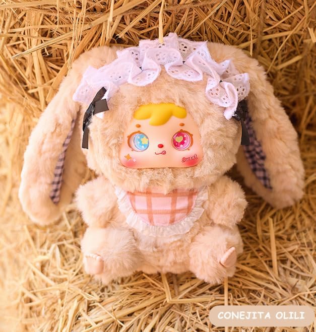 Samuel San XIAO Mao. Caja Sorpresa. Peluche Conejo 18 cm. - Imagen 6