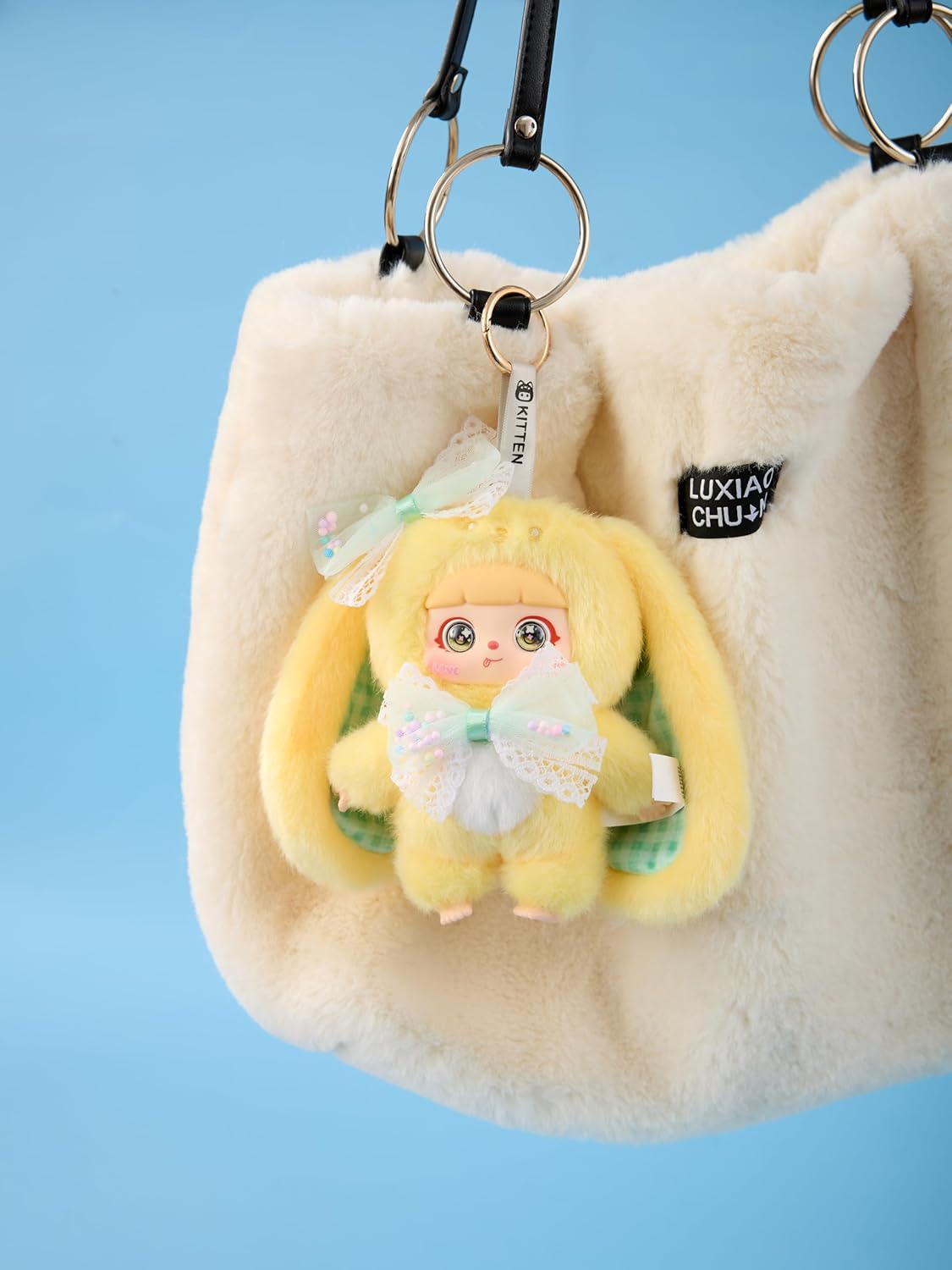 Samuel San XIAO Mao. Caja Sorpresa. Peluche 15 cm. Posibilidad de Llavero - Imagen 2