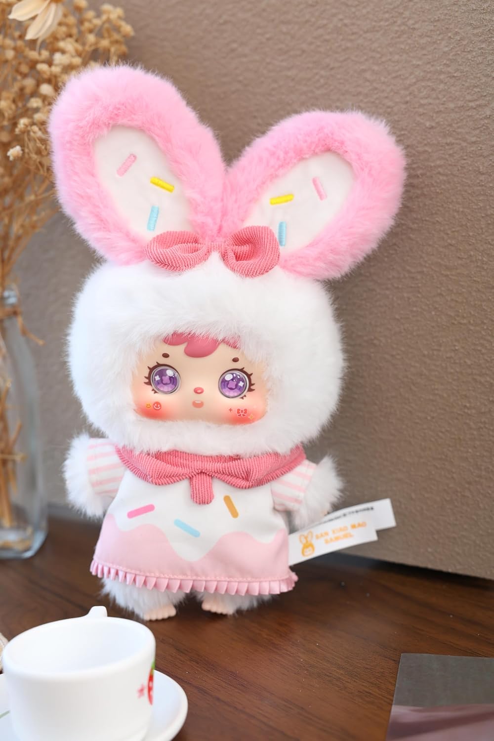 Samuel San XIAO Mao. Caja Sorpresa. Peluche 18 cm, colección OTOÑO MERIENDA. - Imagen 2
