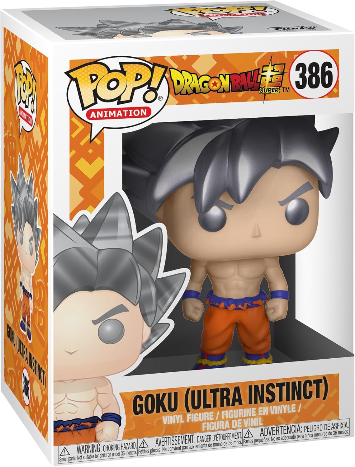 Funko POP! Animation: DBS - Goku - (Ultra Instinct Form) - Dragon Ball Super - Figuras Miniaturas