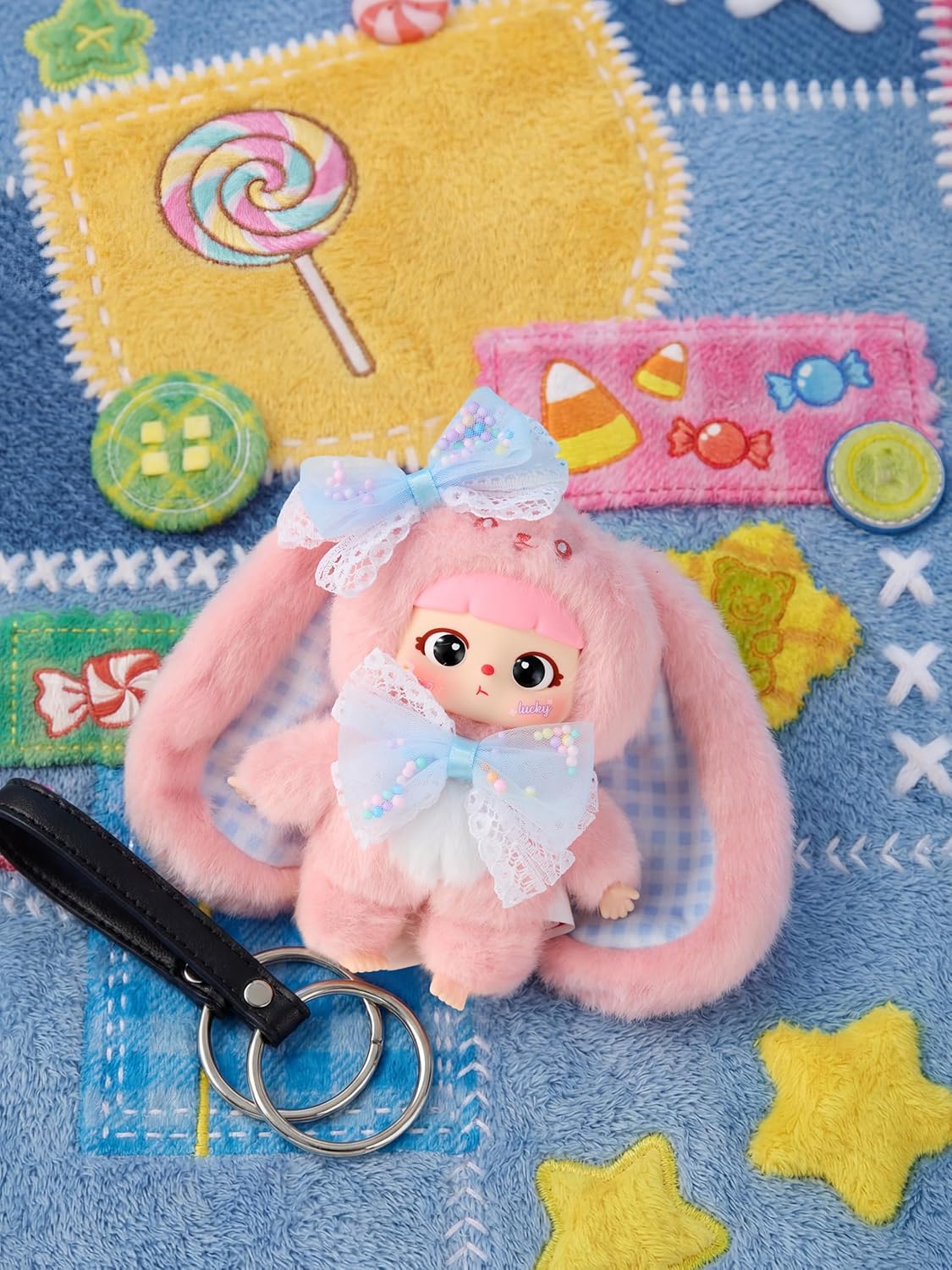 Samuel San XIAO Mao. Caja Sorpresa. Peluche 15 cm. Posibilidad de Llavero - Imagen 5