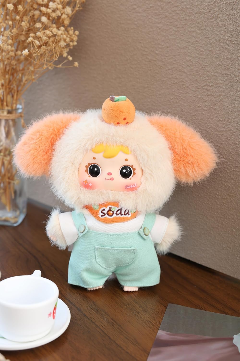 Samuel San XIAO Mao. Caja Sorpresa. Peluche 18 cm, colección OTOÑO MERIENDA. - Imagen 3