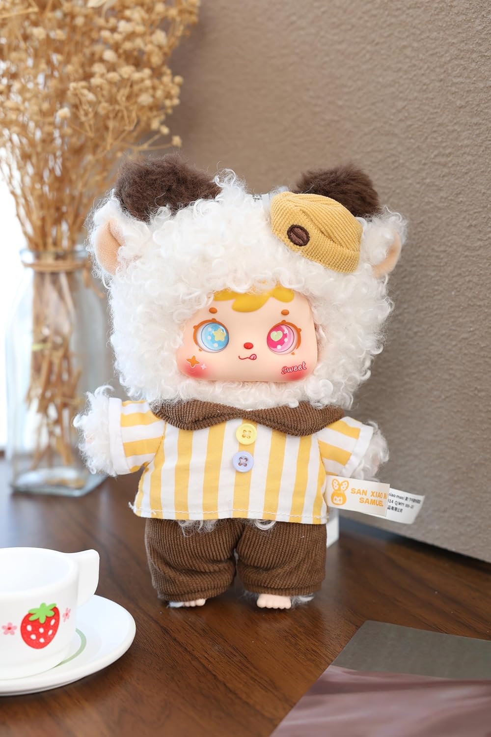 Samuel San XIAO Mao. Caja Sorpresa. Peluche 18 cm, colección OTOÑO MERIENDA. - Imagen 5