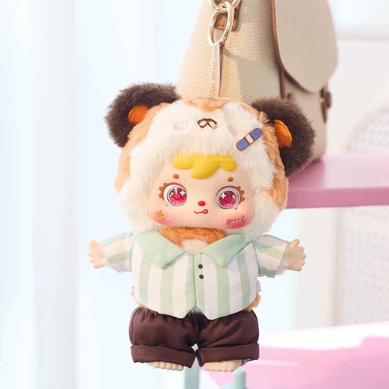 Samuel San XIAO Mao. Caja Sorpresa. Peluche 18 cm, colección Fiesta de Disfraces. - Imagen 4
