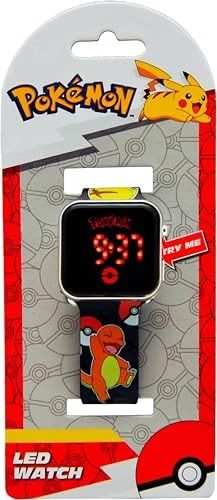 Reloj Digital LED Pokemon -Tiene Funciones de Hora, Fecha y Correa Ajustable - Imagen 3