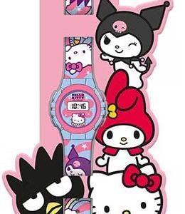 Marvel Reloj Digital Hello Kitty  -Tiene Funciones de Hora, Fecha y Correa Ajustable