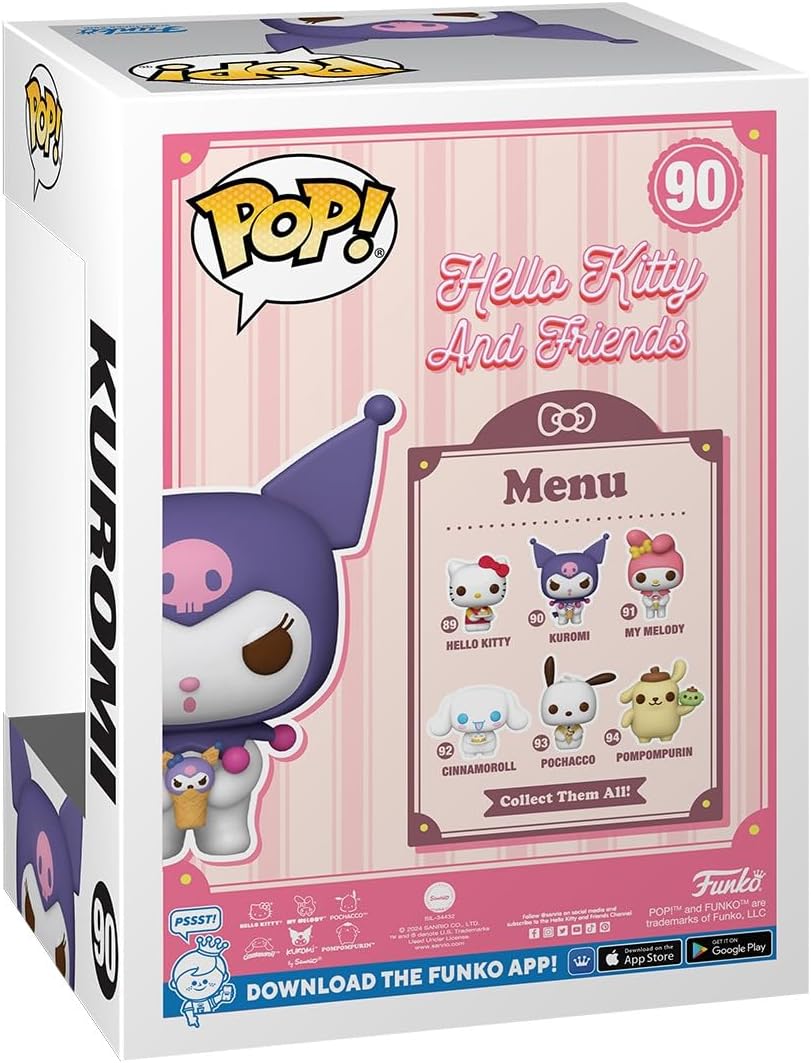 Funko POP! Sanrio: Kuromi - Hello Kitty - Figura de vinilo coleccionable - Imagen 3