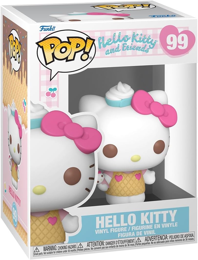 Funko POP Sanrio: Hello Kitty - Hello Kitty - (Helado) -