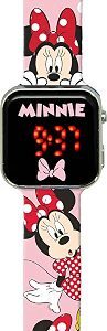 Reloj Digital LED Minnie  -Tiene Funciones de Hora, Fecha y Correa Ajustable (copia)