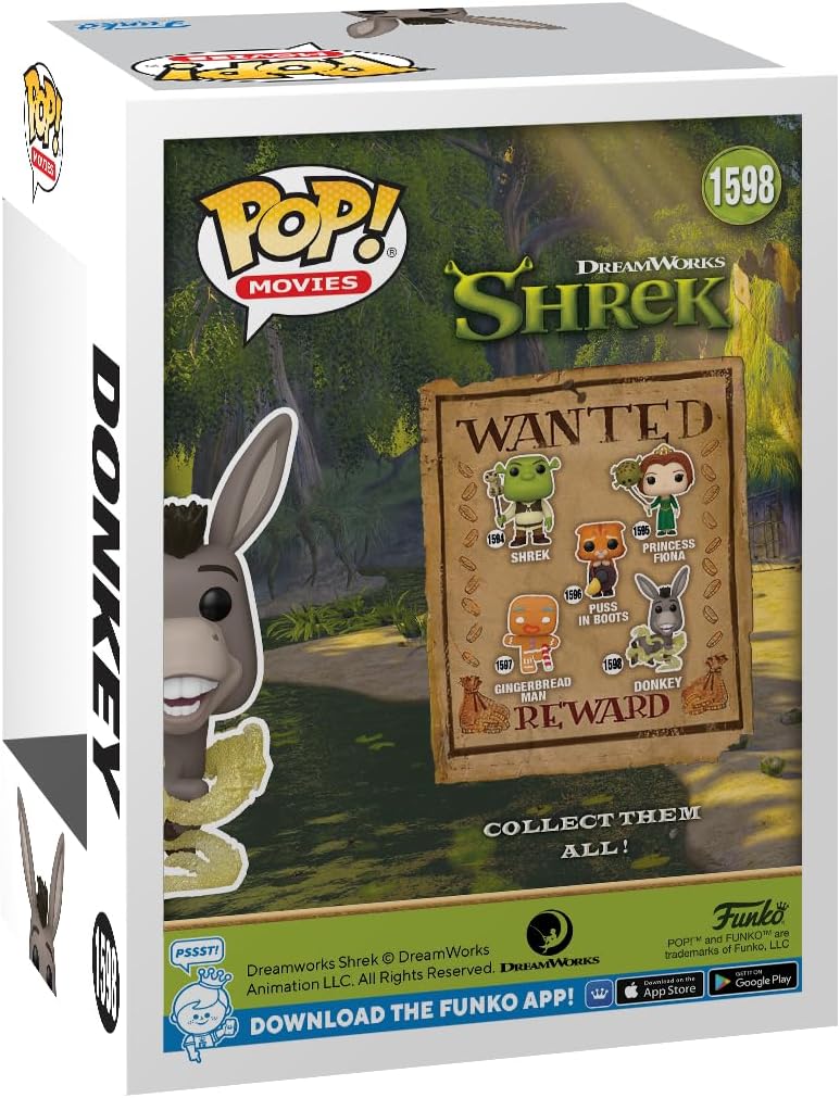 Funko Pop! Shrek Dream Works 30th - Burro - Imagen 3