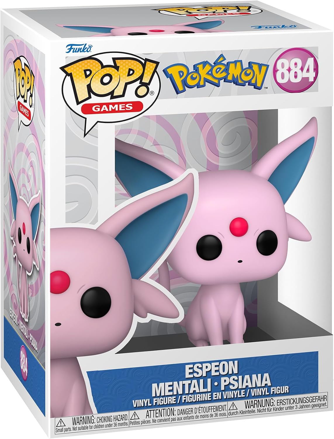 Funko POP! Games: Pokemon - Espeon - Figura de Vinilo Coleccionable