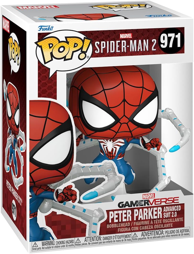 Funko Pop! Games: Spider-Man 2 - Peter Parker TRAJE