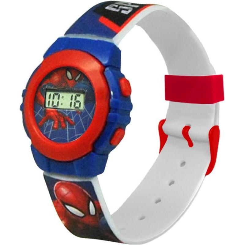 Marvel Reloj Digital Spider Man-Tiene Funciones de Hora, Fecha y Correa Ajustable - Imagen 2