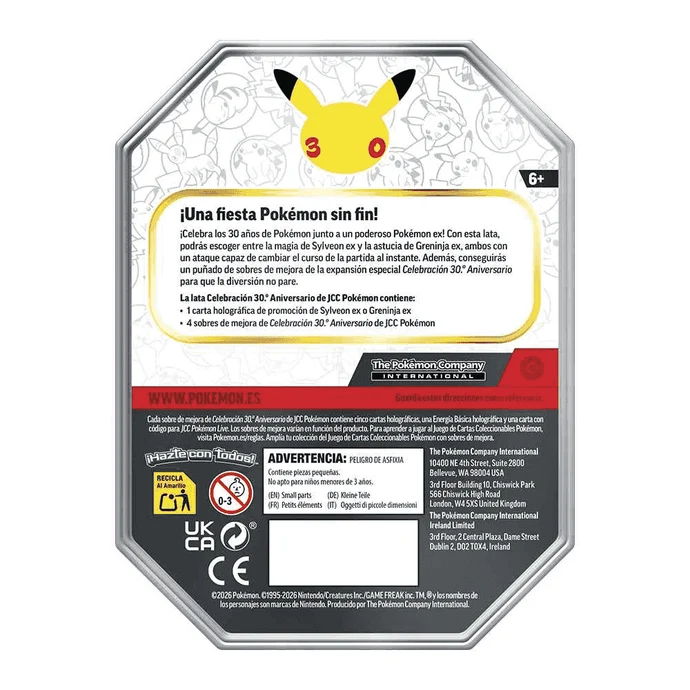 Pokémon TCG 30º Aniversario Poster Collection con 3 Sobres y 3 Cartas Promocionales - Imagen 3