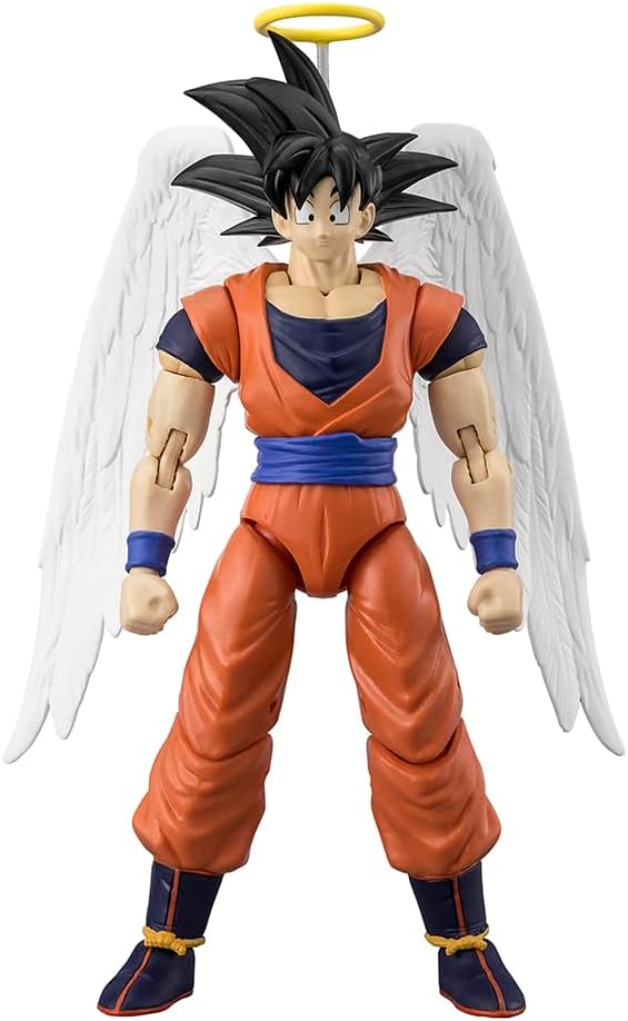 BANDAI – Dragon Ball – Figura de Acción Goku Angel Dragon Stars Icons de 17 cm