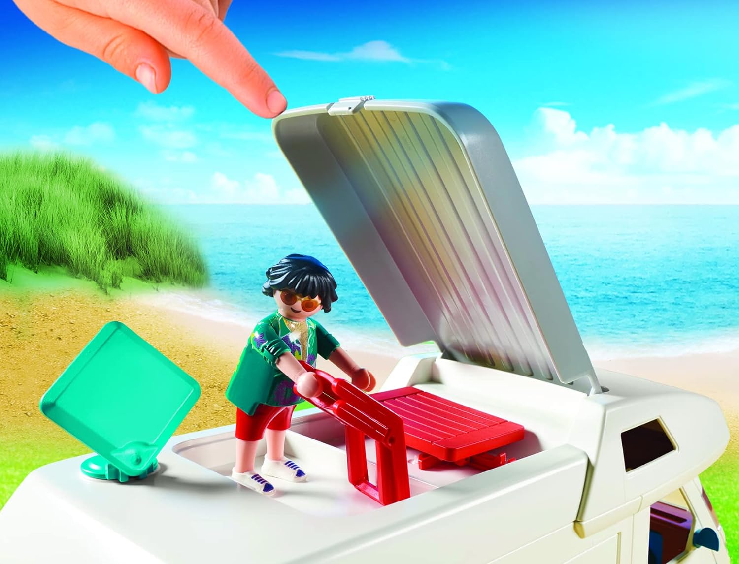 PLAYMOBIL Family Fun 70088 Caravana de Verano, A Partir de 4 años - Imagen 4