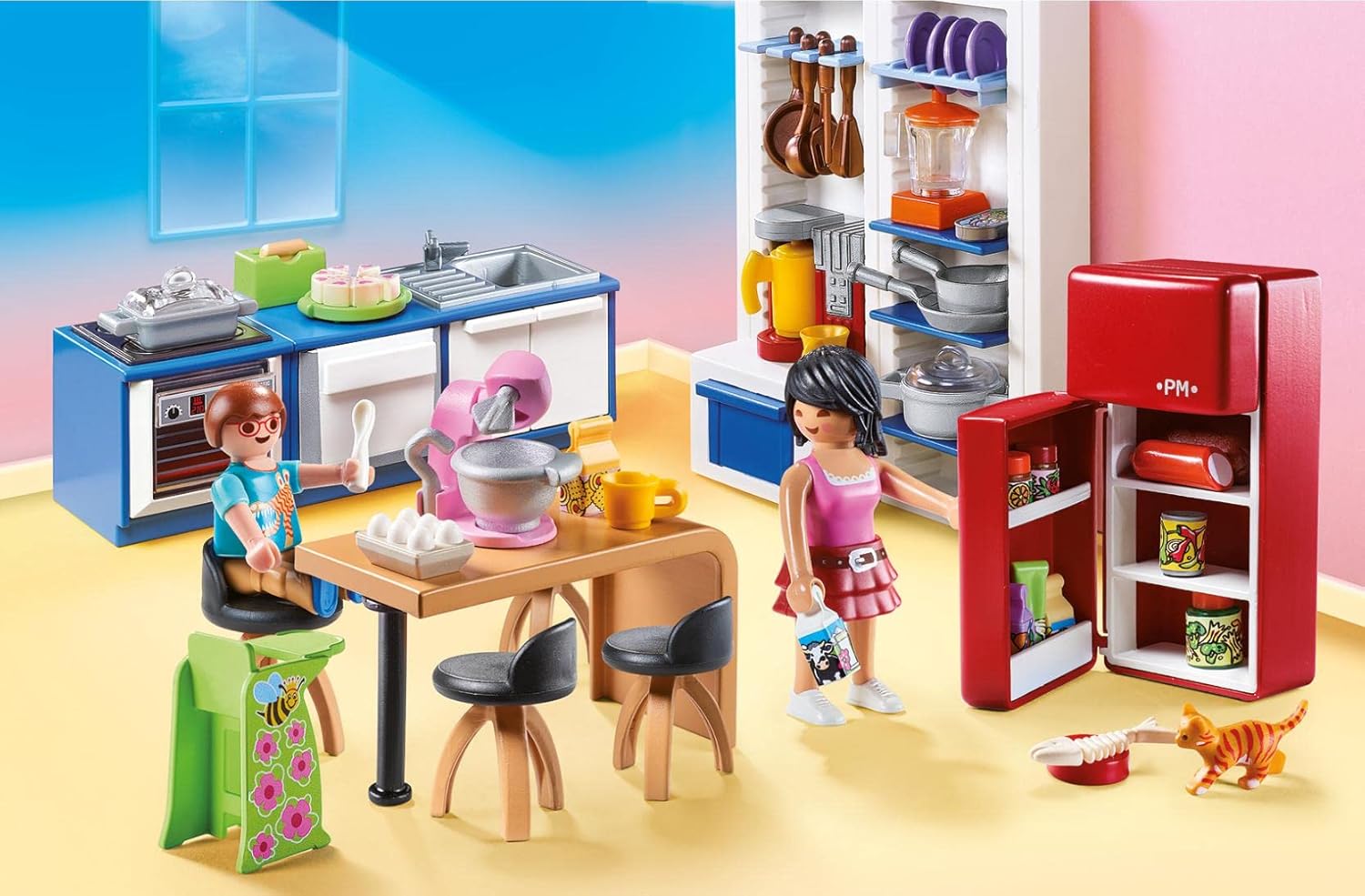 PLAYMOBIL Dollhouse 70206 Cocina, A Partir de 4 años - Imagen 2