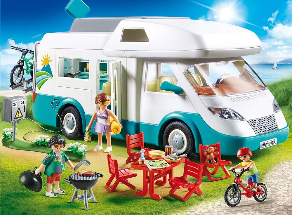 PLAYMOBIL Family Fun 70088 Caravana de Verano, A Partir de 4 años - Imagen 2