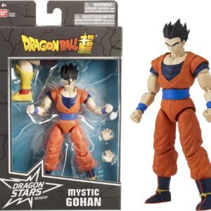 BANDAI Dragonball Z 35992 Figura Deluxe Gohan Místico, Multicolor