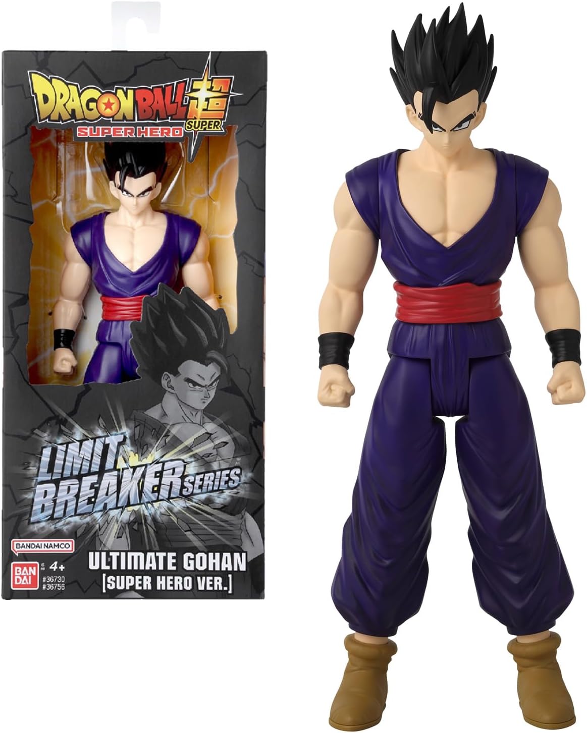 BANDAI - Dragon Ball Super Limit Breaker Series Figura de Acción Gohan 30cm