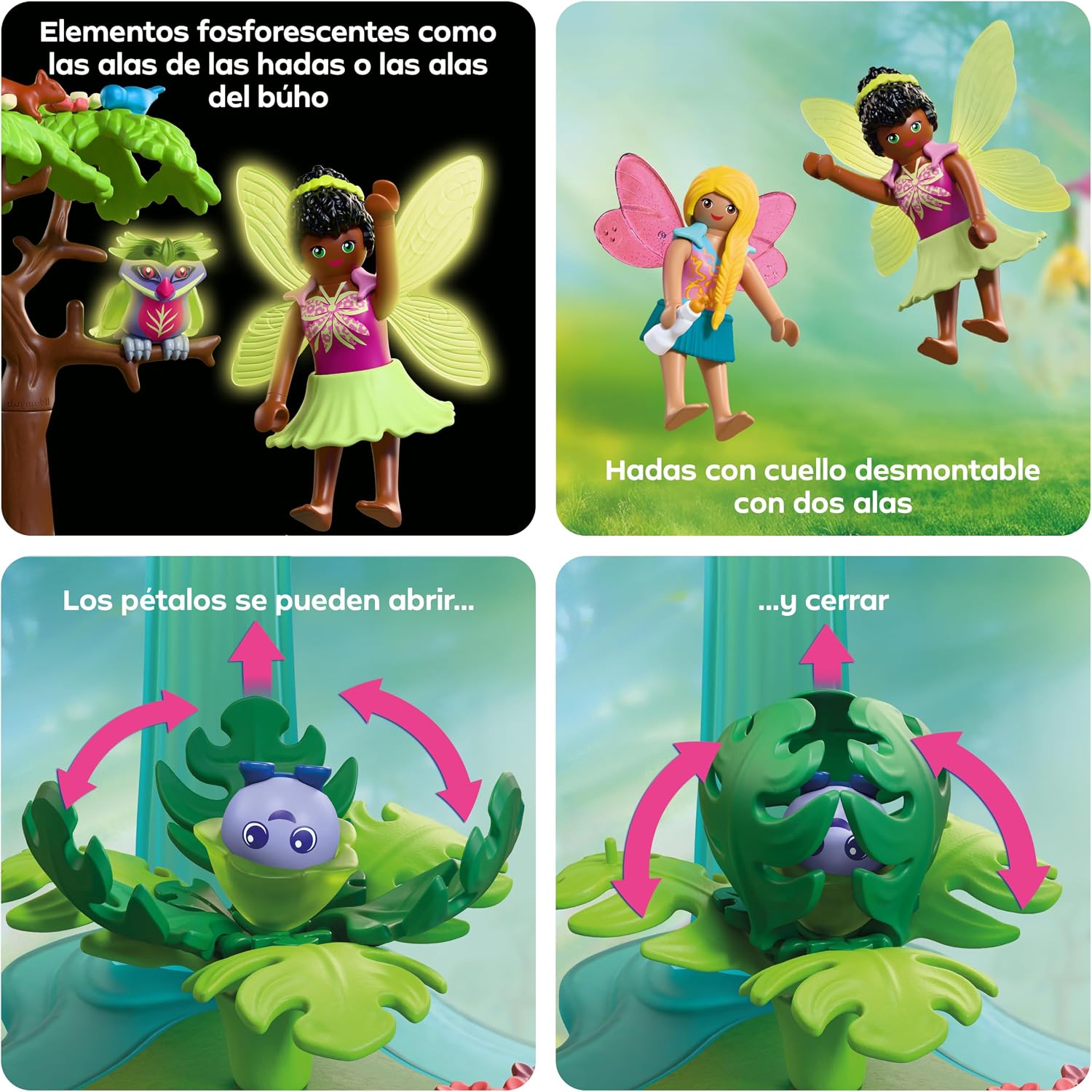 PLAYMOBIL Fantasy & Magic | Lugar de Encuentro mágico para niños a Partir de 4 años - Imagen 3