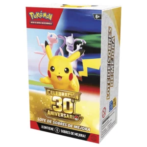 Pokémon TCG 30º Aniversario Booster Bundle con 6 Sobres +6 años
