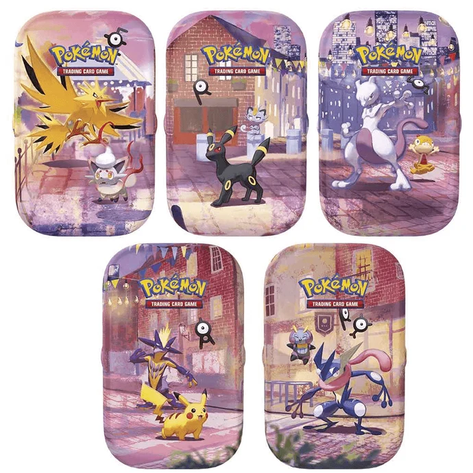 Pokémon TCG 30º Aniversario Mini Tin con 2 Sobres y Pegatinas +6 años - Imagen 2