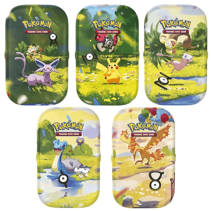 Pokémon TCG 30º Aniversario Mini Tin con 2 Sobres y Pegatinas +6 años - Imagen 4
