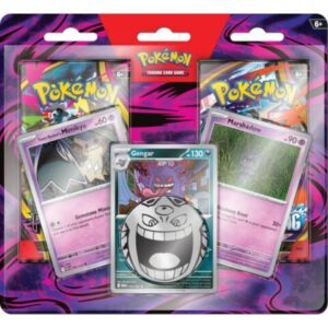 POKEMON JUEGO DE CARTAS 2 SOBRES + 3 CARTAS + MONEDA BLISTER (ESP)