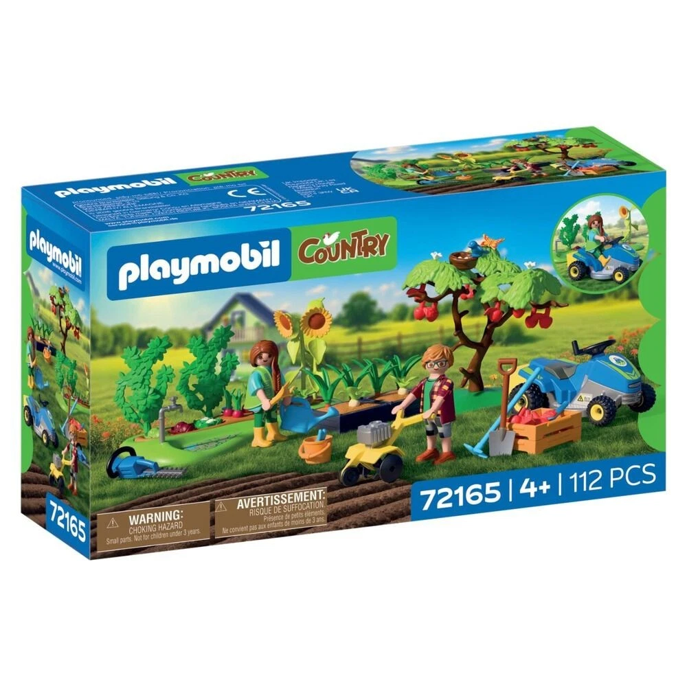 PLAYMOBIL | Huerto Idílico | Juguetes para niños | Figuras de Animales | para niños a partir de 4 años